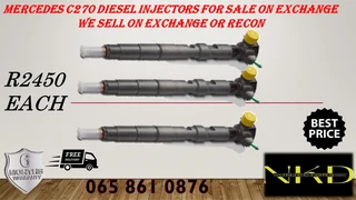 Mercedes C270 Diesel Injectors For Sale