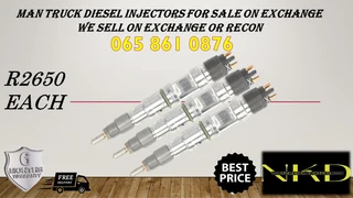 Man Truck diesel injectors for sale