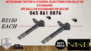 Mitsubishi Triton 2.5 Diesel Injectors For Sale On Exhange Or To Recon