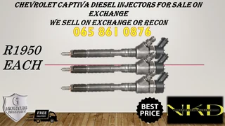 Chevrolet Captiva Diesel Injectors For Sale