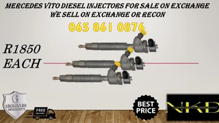 Mercedes Vito Diesel Injectors For Sale