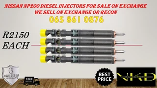 Nissan Np200 Delphi Diesel Injectors For Sale Or Reconditioning
