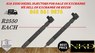 Kia 2500 Diesel Injectors For Sale On Exchange Or Reon Your Own With 6 Month Warranty