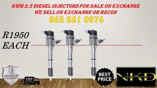 Gwm Steed 2.5 Injectors For Sale Or We Recon 6 Months Warranty