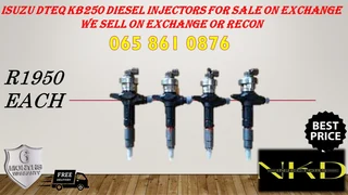 Isuzu Dteq diesel injectors for sale on exchange