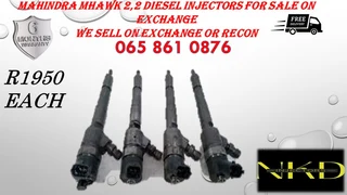 Mahindra Mhawk diesel injectors for sale or recon your own