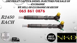 Chevrolet Captiva diesel injectors for sale