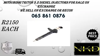 Mitsubishi diesel injectors for sale
