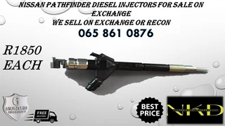 Nissan Pathfinder diesel injectors for sale