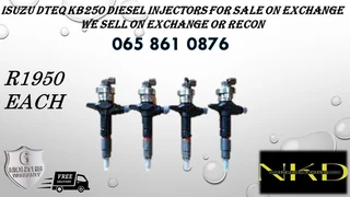 Isuzu Dteq KB250 diesel injectors for sale
