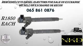 Mercedes C270 diesel injectors for sale
