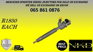 Mercedes Benz Sprinter Diesel Injectors For Sale On Exchange With 6 Months Warranty