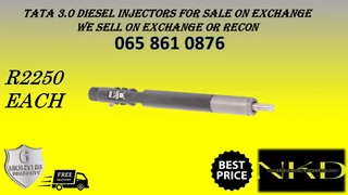 Tata 3.0 Diesel Injectors For Sale On Exchange Or To Recon