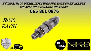 Hyundai H100 Diesel Injectors For Sale On Exchange With Warranty