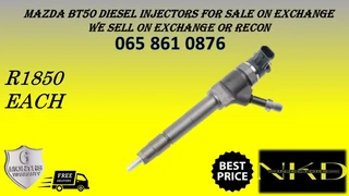 Mazda Bt50 Diesel Injectors For Sale On Exchange Or To Recon With Warranty