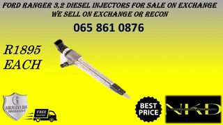 Ford Ranger 3.2 Diesel Injectors For Sale On Exchange With Warranty