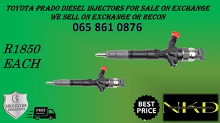 Toyota Prado Diesel Injectors For Sale On Exchange