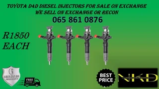 Toyota D4d Diesel Injectors For Sale On Exchange