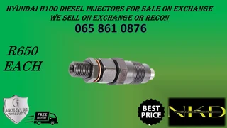 Hyundai H100 Diesl Injectors For Sale On Exchange With Warranty