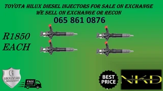 Toyota Hilux Diesel Injectors For Sale On Exchange