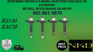Mitsubishi Triton 3.2 Dieselinjectors For Sale On Exchange With Warranty
