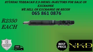 Hyundai Terrican 2.9 Diesel Injectors For Sale On Exchange