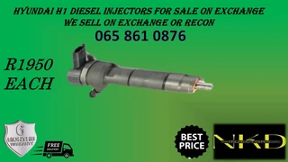Hyundai H1 Diesel Injectors For Sale On Exchange