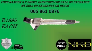 Ford Ranger 3.2 Diesel Injectors For Sale On Exchange With Warranty