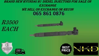 New Hyundai H1 Diesel Injectors For Sale Or To Recon