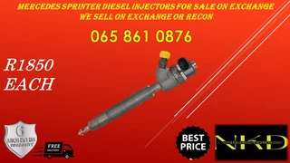 Mercedes Sprinter diesel injectors for sale or reconditioning your own