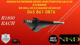 Nissan Pathfinder diesel injectors for sale on exchange or recon.
