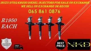 Isuzu Dteq Diesel injectors for sale or recon