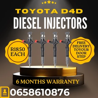 Toyota D4D diesel injectors for sale