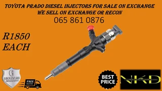 Toyota Prado Diesel Injectors For Sale On Exchange