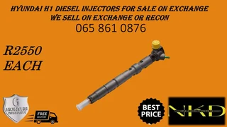 Hyundai H1 Diesel Injectors For Sale Or To Recon