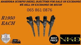 Mahindra Scorpio Diesel Injectors For Sale On Exchange With Warranty