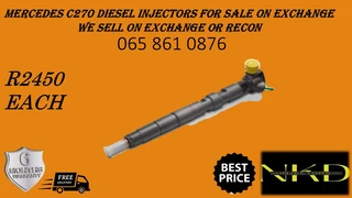 Mercedes C270 Diesel Injectors For Sale On Exchange Or To Recon