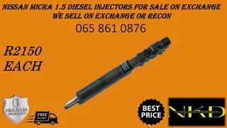 Nissan Micra Diesel Injectors For Sale On Exchange With Warranty
