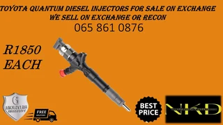 Toyota Quantum Diesel Injectors For Sale On Exchange Or To Recon