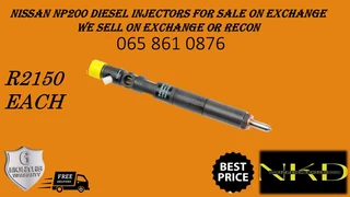 Nissan Np200 Diesel Injectors For Sale On Exchange Or To Recon