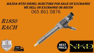 Mazda Bt50 Diesel Injectors For Sale On Exchange Or To Recon With Warranty