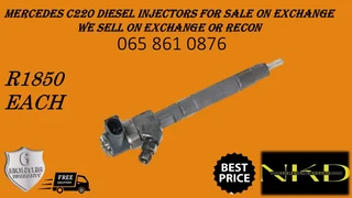 Mercedes C220 Diesel Injectors For Sale Or To Recon