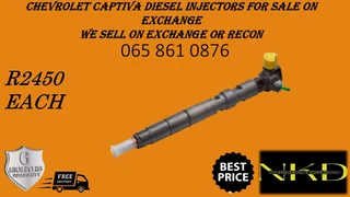 Chevrolet Captiva Diesel Injectors For Sale On Exchange With Warranty