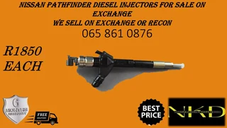Nissan Pathfinder Diesel Injectors For Sale On Exchange With Warranty