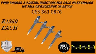 Ford Ranger 3.0 Diesel Injectors For Sale Or To Recon