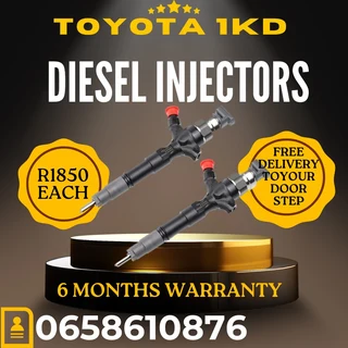 Toyota 1KD diesel injectors for sale