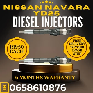 Nissan Navara YD25 diesel injectors for sale