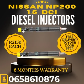 Nissan NP200 diesel injectors for sale
