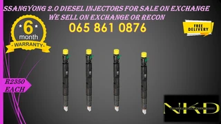 Ssangyong Diesel Injectors For Sale Or Recondition Your Originals