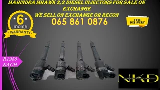Mahindra Mhwak 2.2 Reconditioned Injectors For Sale